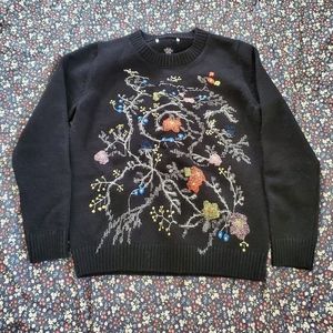 Dior embroidered sweater